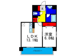 幸ｃｏｕｒｔ森ノ宮の物件間取画像